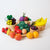 Wooden Fruit | Green Red Pear