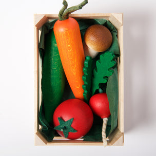 Erzi Wooden Vegetable Play Set | Small | Conscious Craft