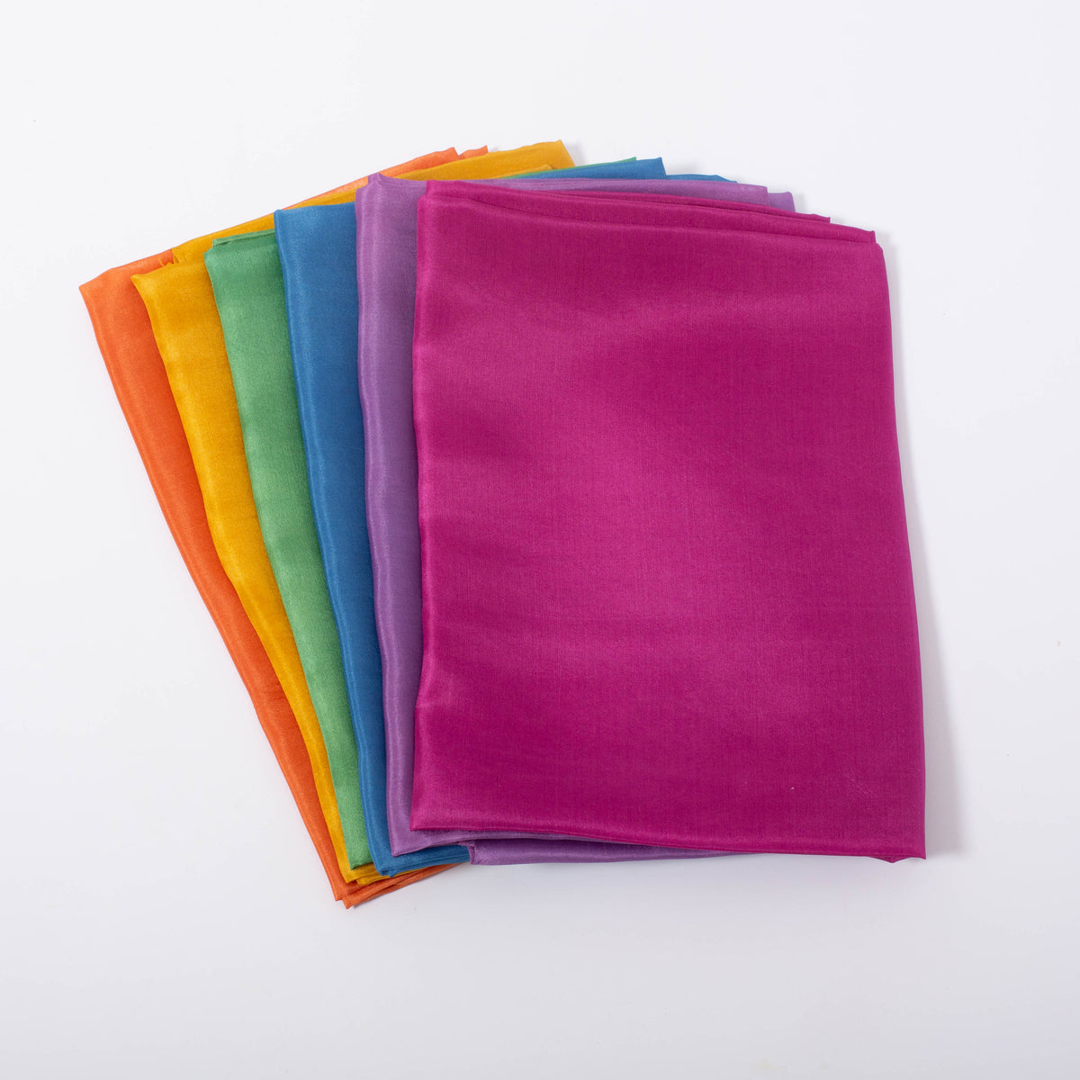 Perk Cloth Large Silk Playing Cloths in Bright colours | Conscious Craft