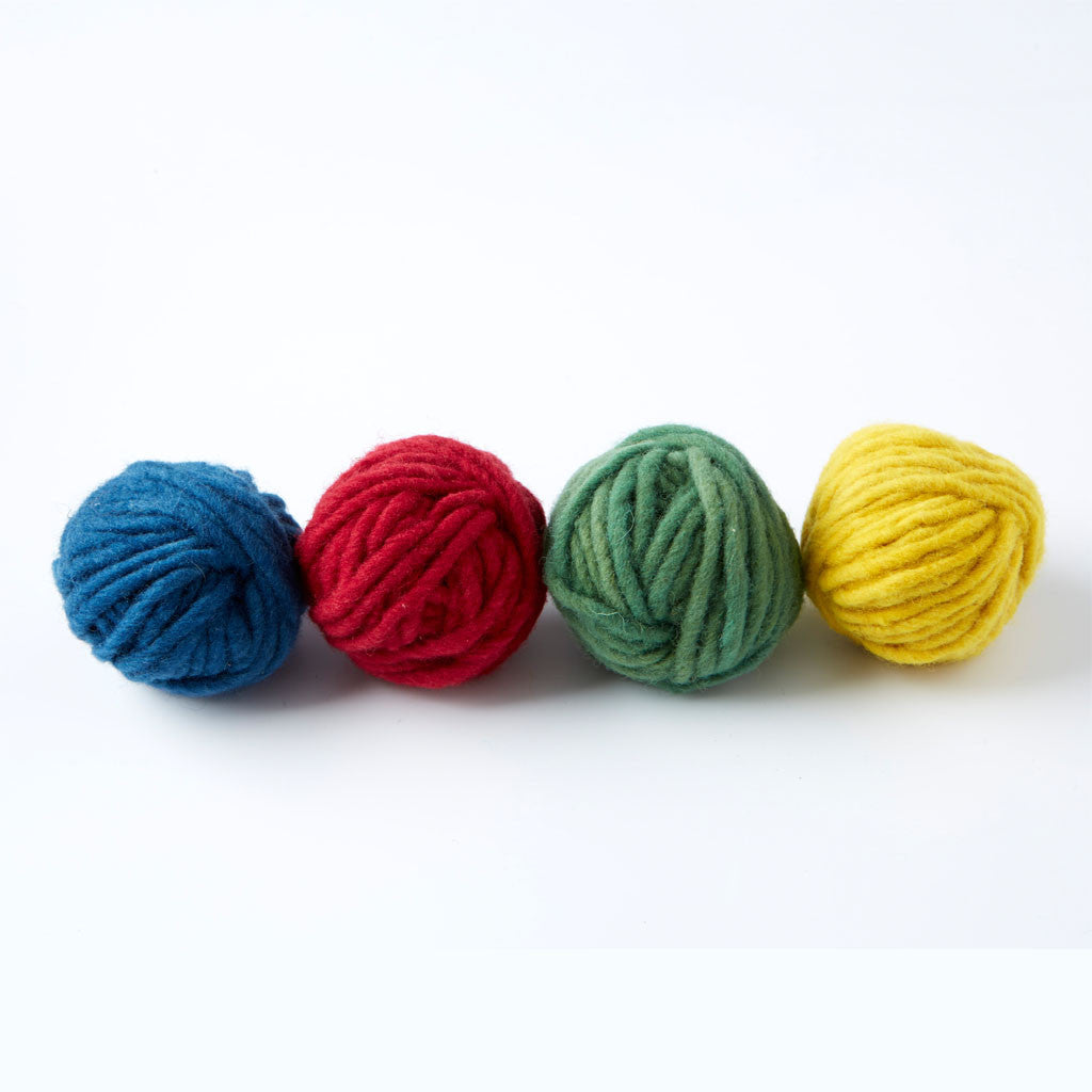 Organic Single Ply Wool - Strong Colours – Conscious Craft