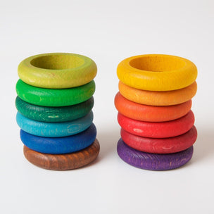 Grapat 12 Rainbow Rings | ©️Conscious Craft