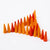 Grapat Mandala Orange Cone | © Conscious Craft