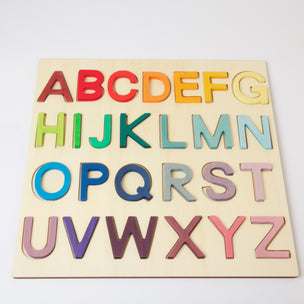 Grimms ABC Game in a Frame | Conscious Craft