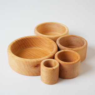 Grimm's Set of Bowls | Natural | © Conscious Craft