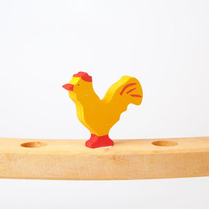 Grimms Yellow Rooster | Decorative Figure | Conscious Craft