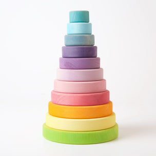 Grimm's Large Pastel Conical Tower | Conscious Craft