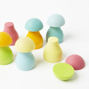 Grimms Pastel Mushroom Sorting Game | Conscious Craft