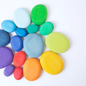Grimm's Sets of Pebbles in all 4 Colours | Conscious Craft