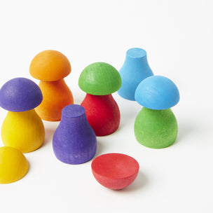 Grimms Rainbow Mushroom Sorting Game | Conscious Craft
