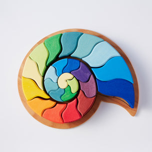 Grimm's Ammonite Snail Puzzle | © Conscious Craft 