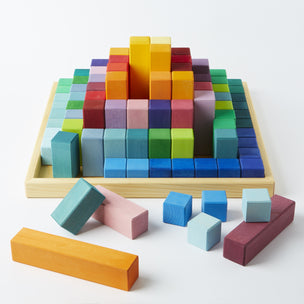 **PRE ORDER** - Rainbow Pyramid Blocks 