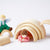 Grimm's Natural Stacking Tunnel & Dolls from Conscious Craft