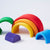 Grimm's 6 Piece Rainbow Stacking Tunnel | © Conscious Craft