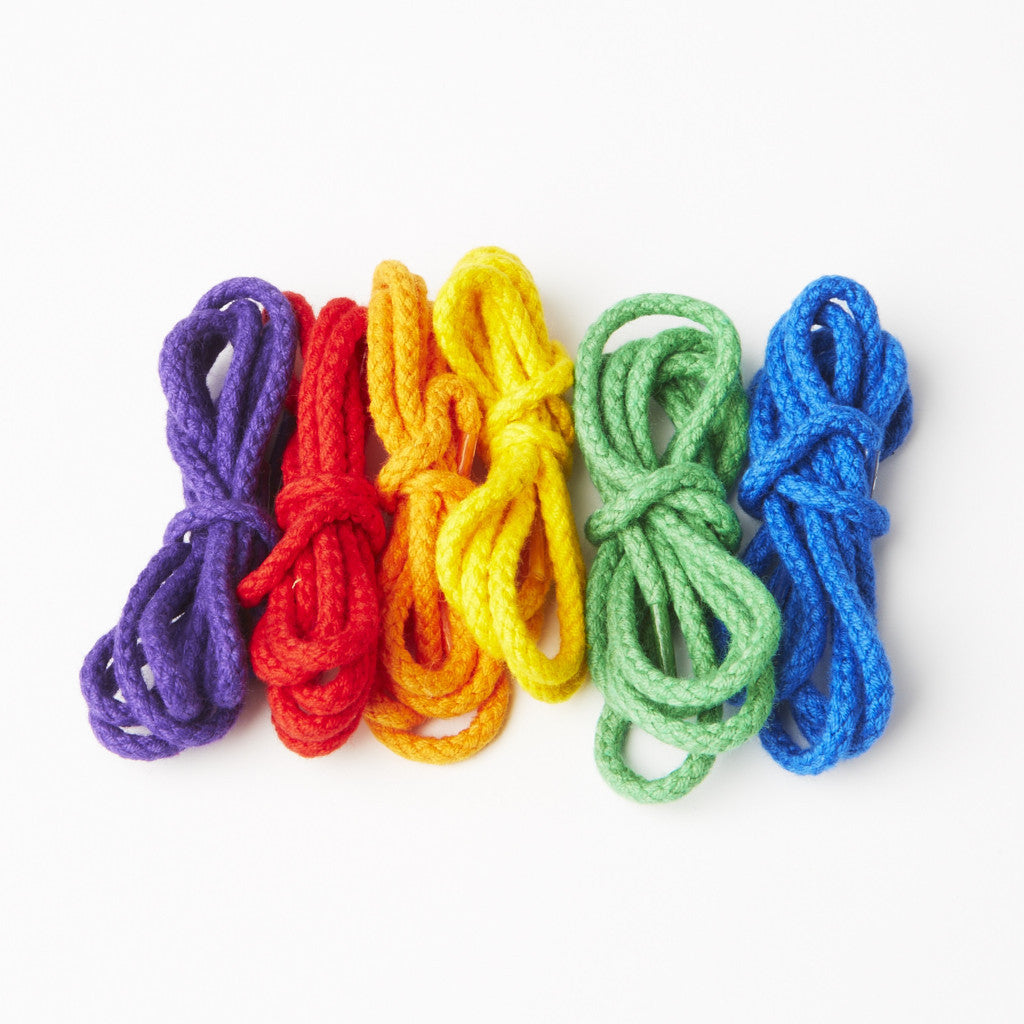 Grimm's Rainbow Strings for Threading Games | Conscious Craft