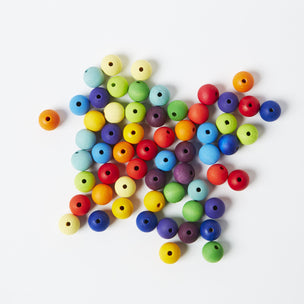Grimm's Coloured Wooden Beads