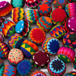 Woven Hacky Sacks from Guatemala | © Conscious Craft