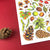 Alexia Claire | Nuts & Seeds of Britain | Postcard | Conscious Craft