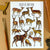 Alexia Claire | Deers of Britain | Postcard | Conscious Craft