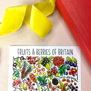 Alexia Claire | Fruits & Berries Britain | Postcard | Conscious Craft