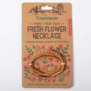 Make your Own Fresh Flower Necklace | © Conscious Craft
