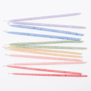 Knot & Bow Tall Rainbow Beeswax Party Candles | Conscious Craft