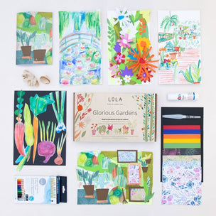 Lola Art Kit Glorious Gardens | Conscious Craft