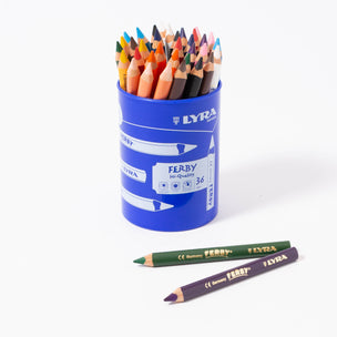 Pot of 36 Lyra Ferby Lacquered Pencils for Kids | © Conscious Craft