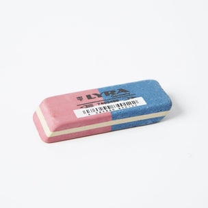 Red And Blue Rubber Eraser from Lyra | © Conscious Craft