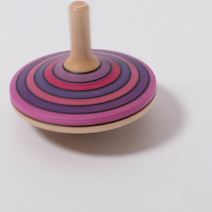 Stripped Pink Sprint Spinning Top | © Conscious Craft