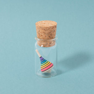 Mader | Mini Rainbow Spin Top  | © Conscious Craft
