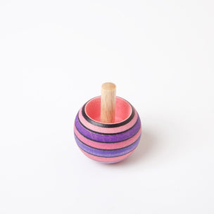 Pink coloured Spinning Turn Top | Mader | Conscious Craft