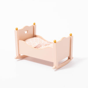 Maileg Cradle for Baby Mouse Rose | ©Conscious Craft