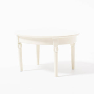 White dining table for Maileg mouse | © Conscious Craft