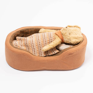 Maileg Dog Basket | Brown | ©Conscious Craft