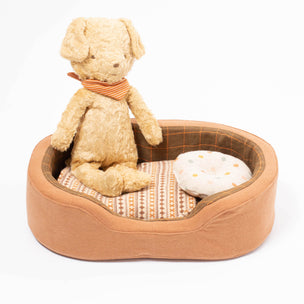 Maileg Dog Basket | Brown | ©Conscious Craft