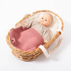 Knitted Blanket in Blush cotton from Minikane