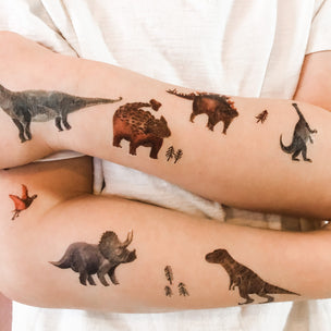 Nuukk Organic Vegan Temporary Tattoo | Tiny Roar | Conscious Craft