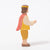 Wooden toy figure of prince in orange and red from Ostheimer | © Conscious Craft