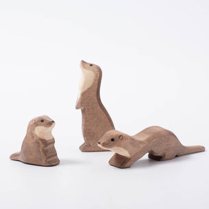 Ostheimer Sea Otter Family | Forest Animal Collection | Conscious Craft