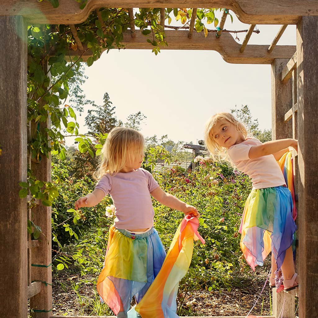 Sarah's Silk Playsilks | Rainbow | Conscious Craft