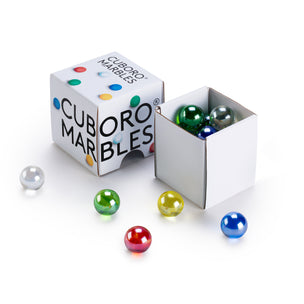 Box of 15 Cuboro Marbles for the marble runs | Conscious Craft