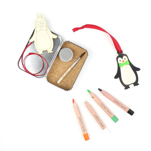 Make & Paint Penguin Decoration | Conscious Craft