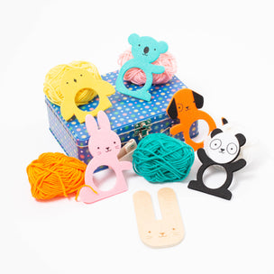 Petite Collage DIY Kit My Pom Pom Friends | Conscious Craft