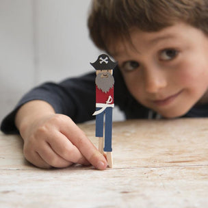 Make Your Own Pirate Peg Doll Kit | Conscious Craft