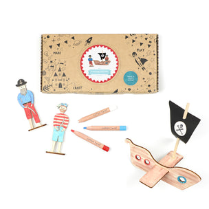 Make Your Own Pirate Scene Activity Box | Conscious Craft