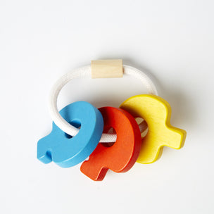 Plan Toys Baby Key Rattle from Conscious Craft