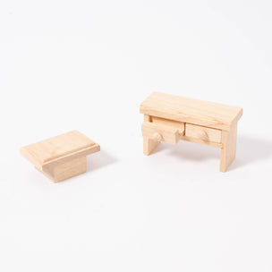 PlanToys - Dockskåpsmöbler Vardagsrum - Living Room Classic PlanToys - Dockskåpsmöbler Vardagsrum - Living Room Classic