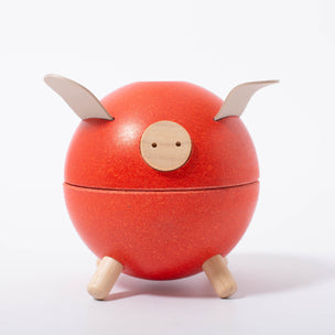Plan Toys Wooden Piggy Bank | ©Conscious Craft