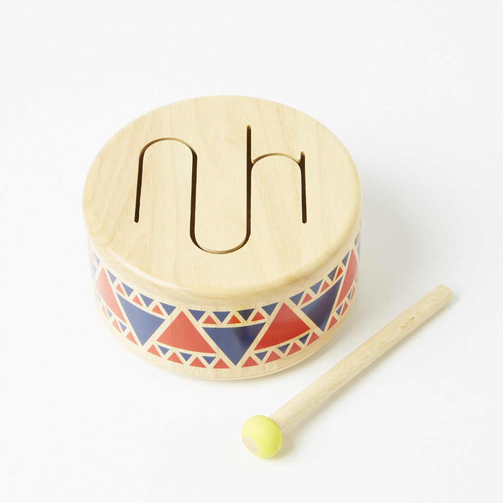Plan Toys Solid Wooden Drum Conscious Craft1