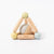 Plan Toys Triangle Clutching Toy | Pastel | © Conscious Craft
